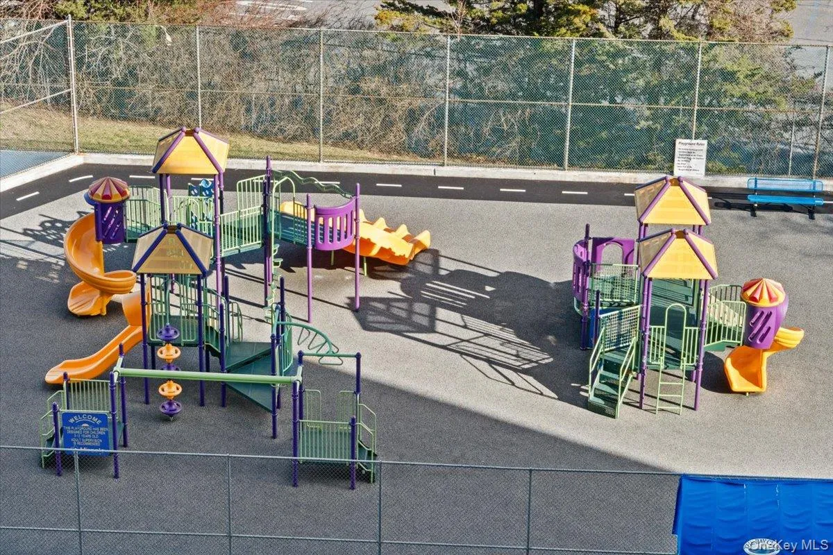 View of community jungle gym View of community jungle gym