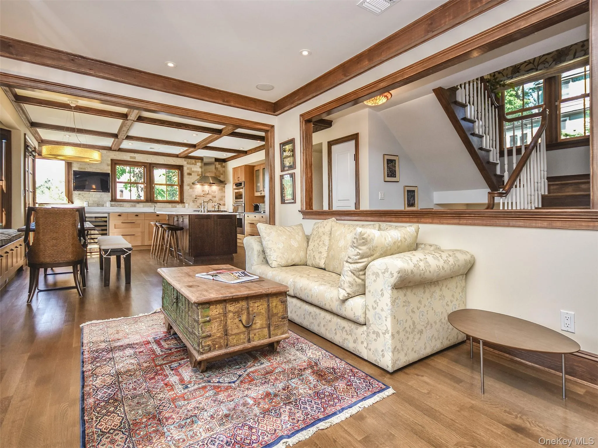 Living area featuring wood finished floors, Living area featuring wood finished floors,