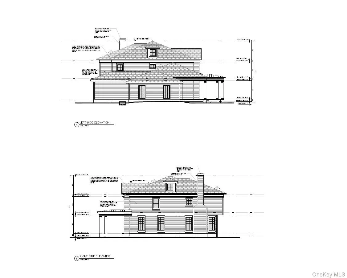 Builders Plan - Side View Elevation Builders Plan - Side View Elevation