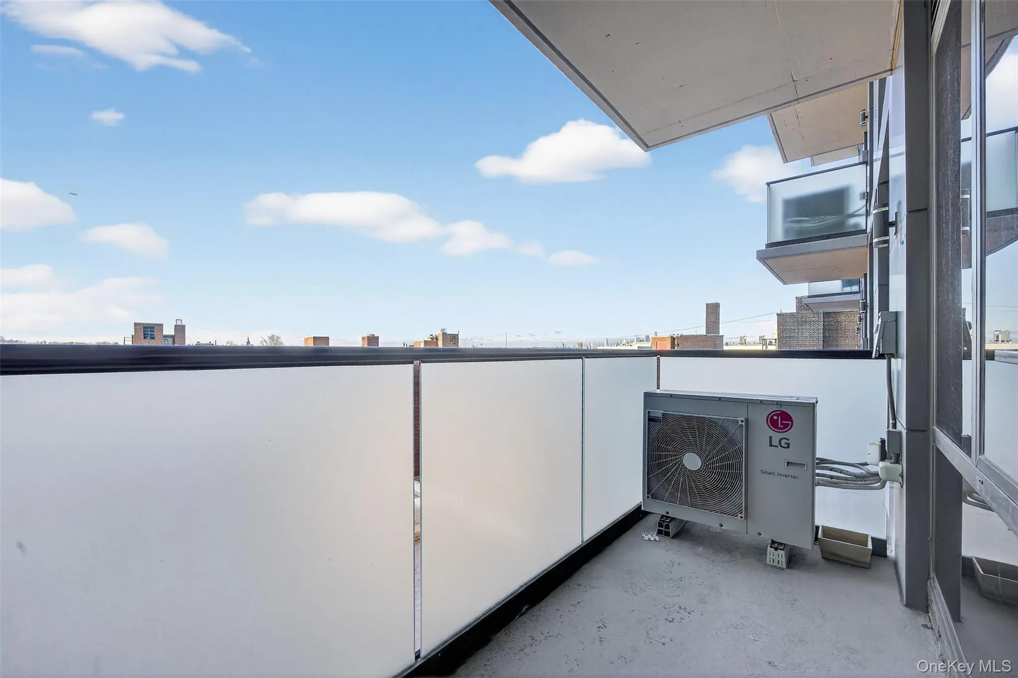 Balcony featuring a view of city Balcony featuring a view of city