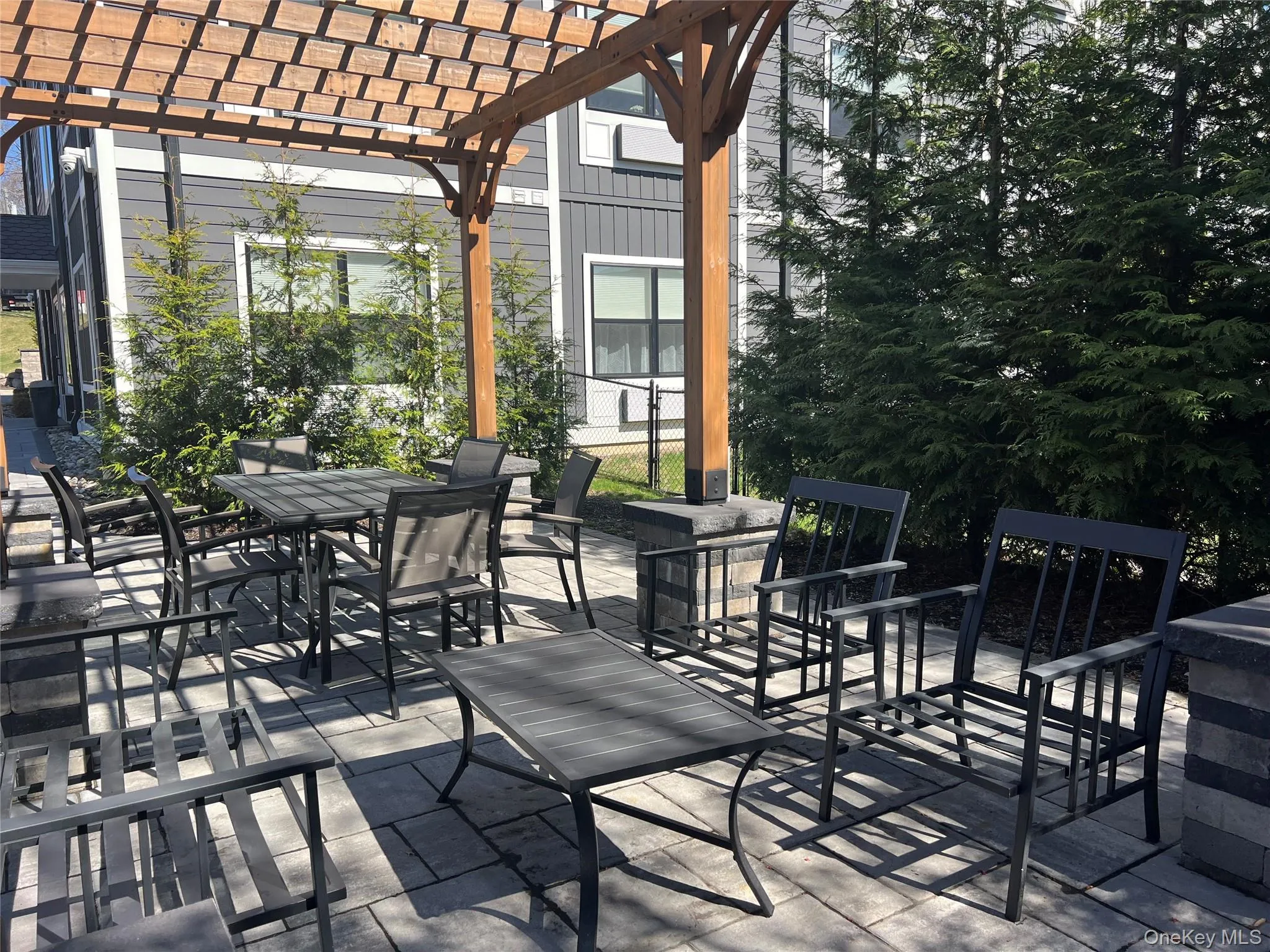 View of patio / terrace featuring outdoor dining area and a pergola View of patio / terrace featuring outdoor dining area and a pergola