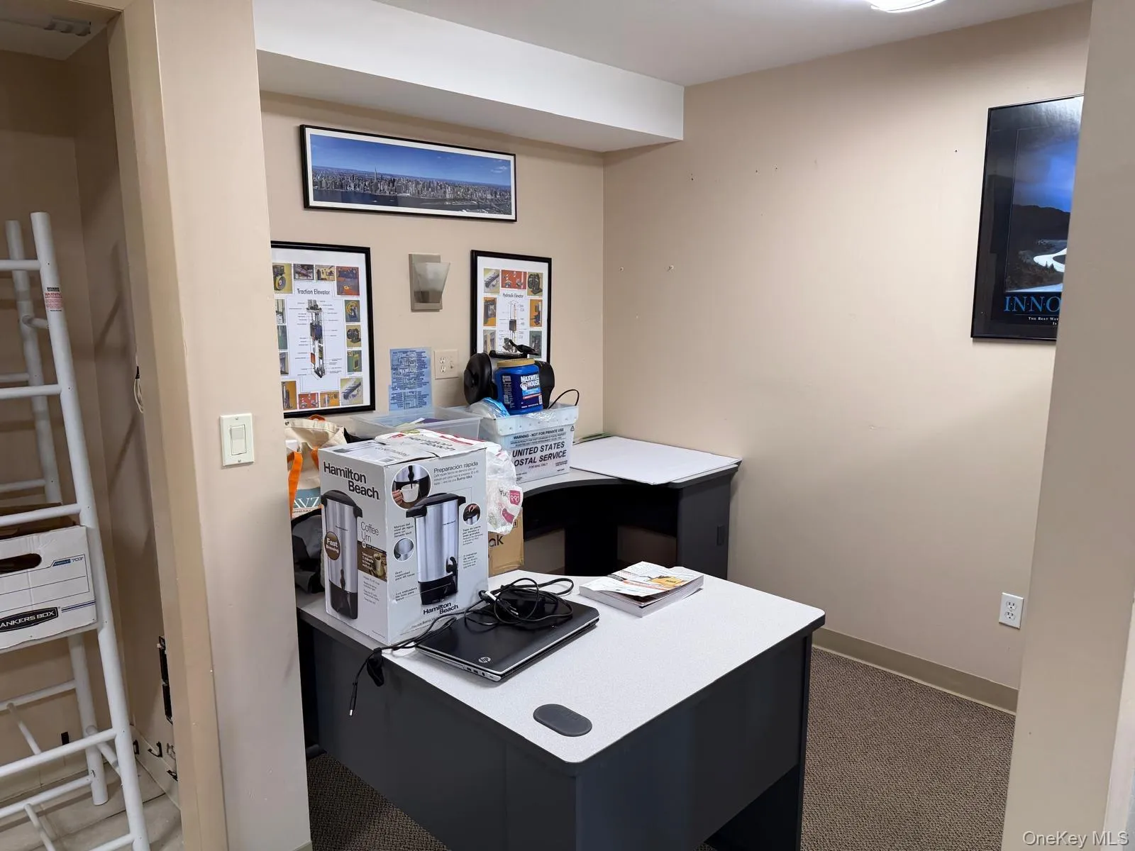 View of office area View of office area