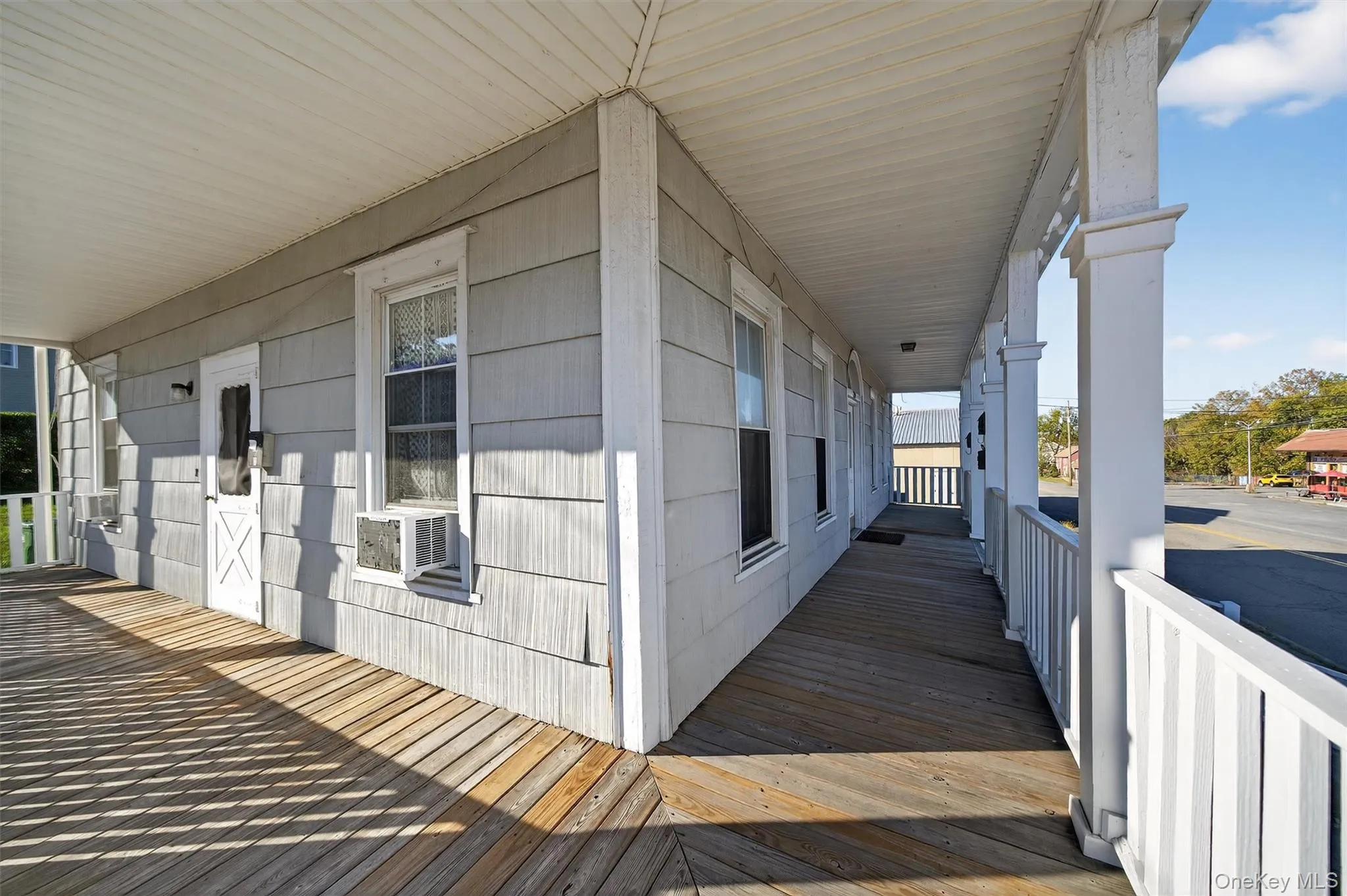View of wooden porch View of wooden porch