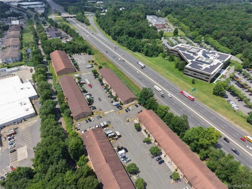 Aerial view of a major roadway Aerial view of a major roadway