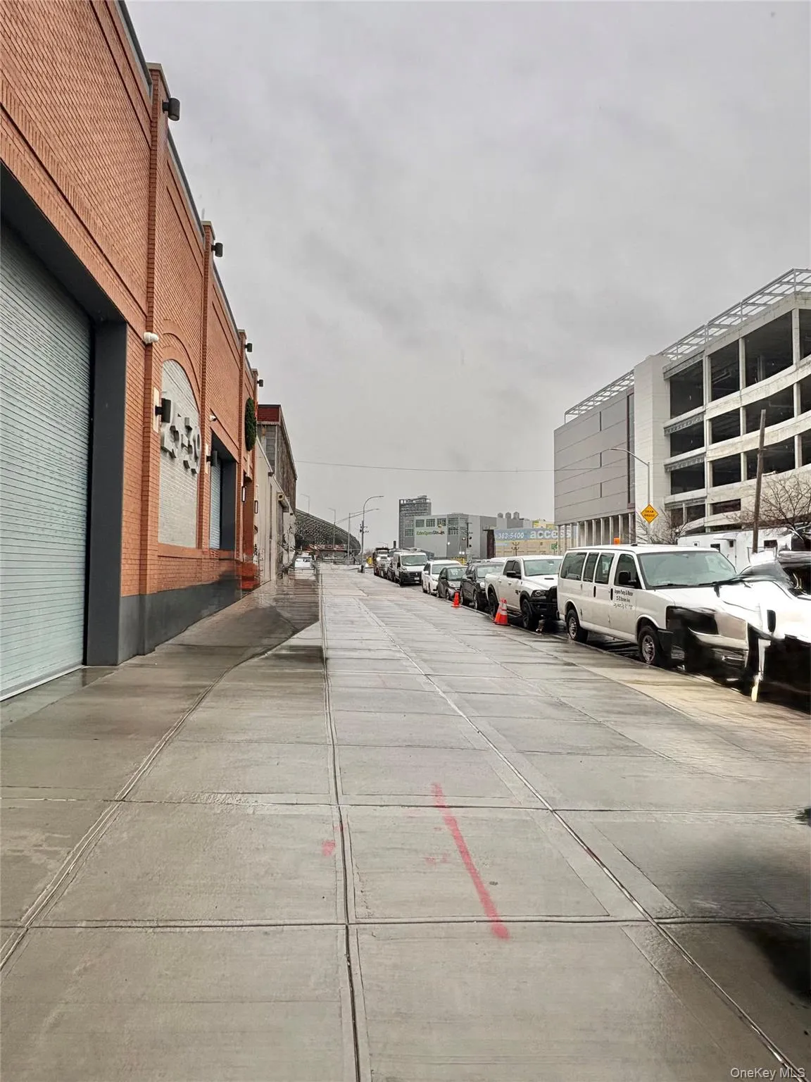 View of uncovered parking lot View of uncovered parking lot