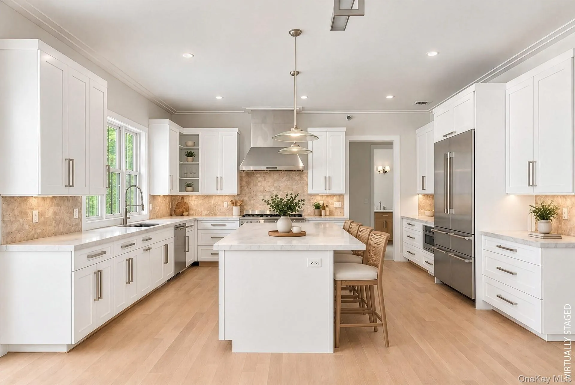 Staged Kitchen