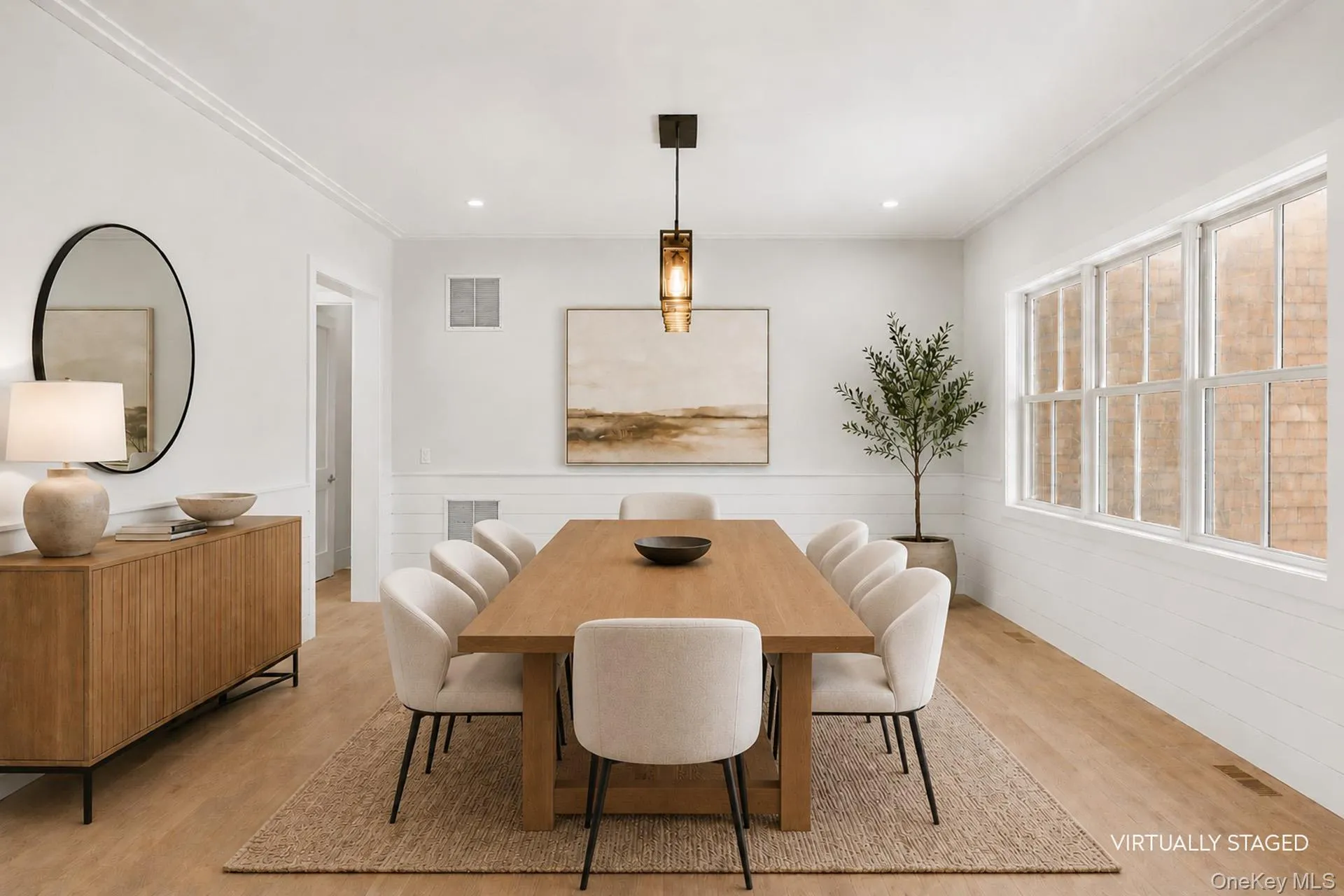 Staged Dining Room
