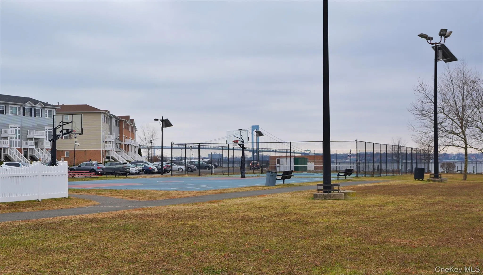 Basketball & tennis courts. Basketball & tennis courts.