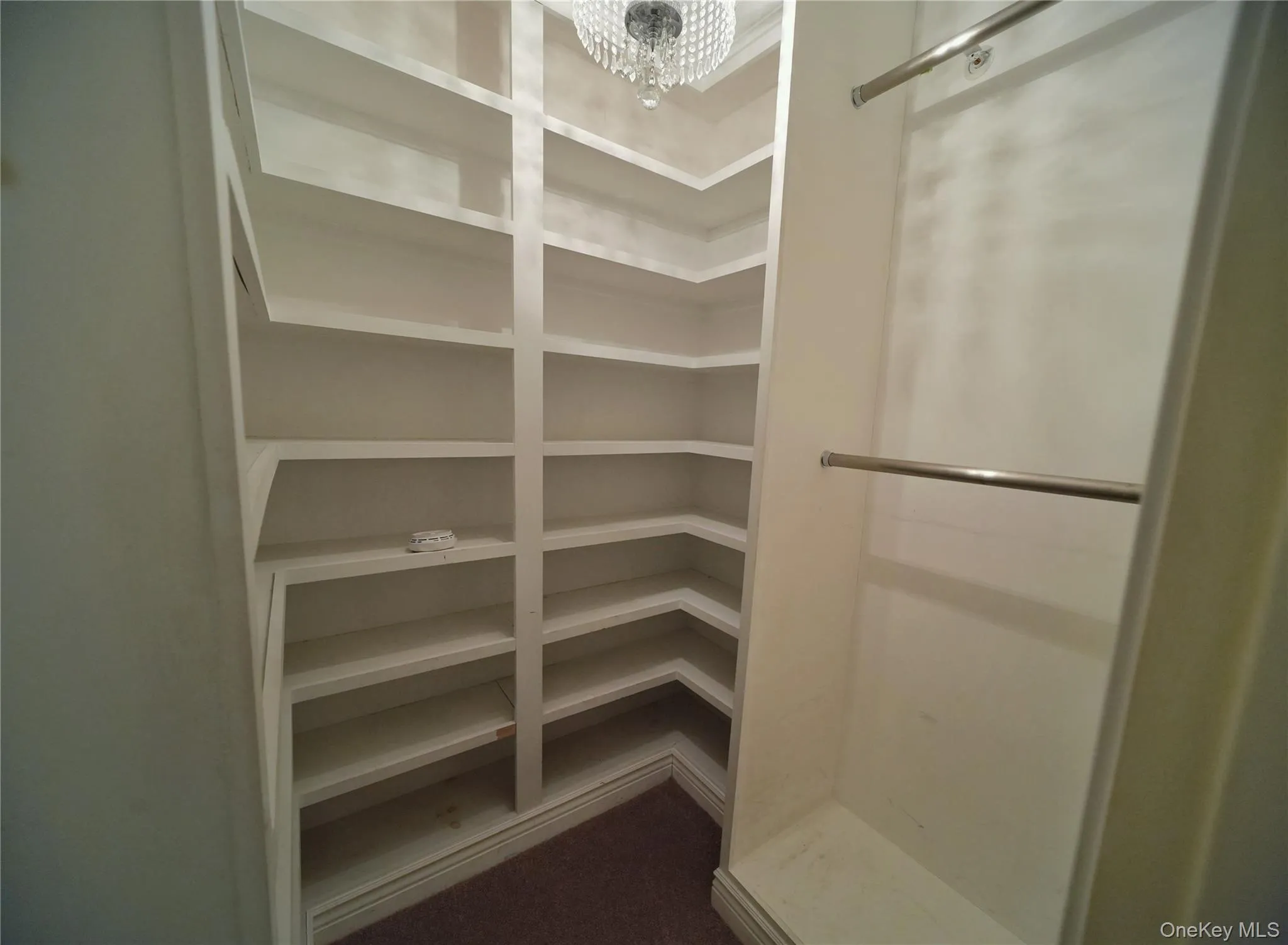 Walk-in closet. Walk-in closet.