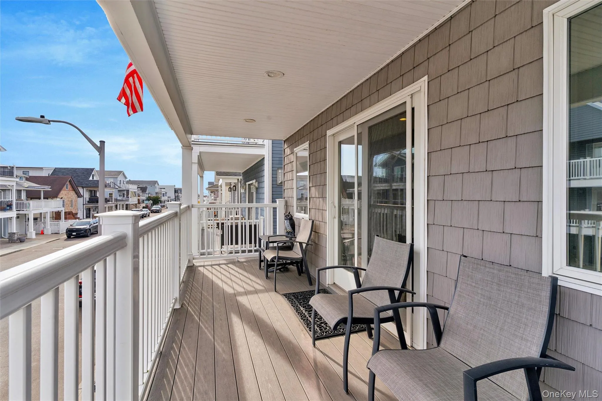 Balcony featuring a residential view Balcony featuring a residential view
