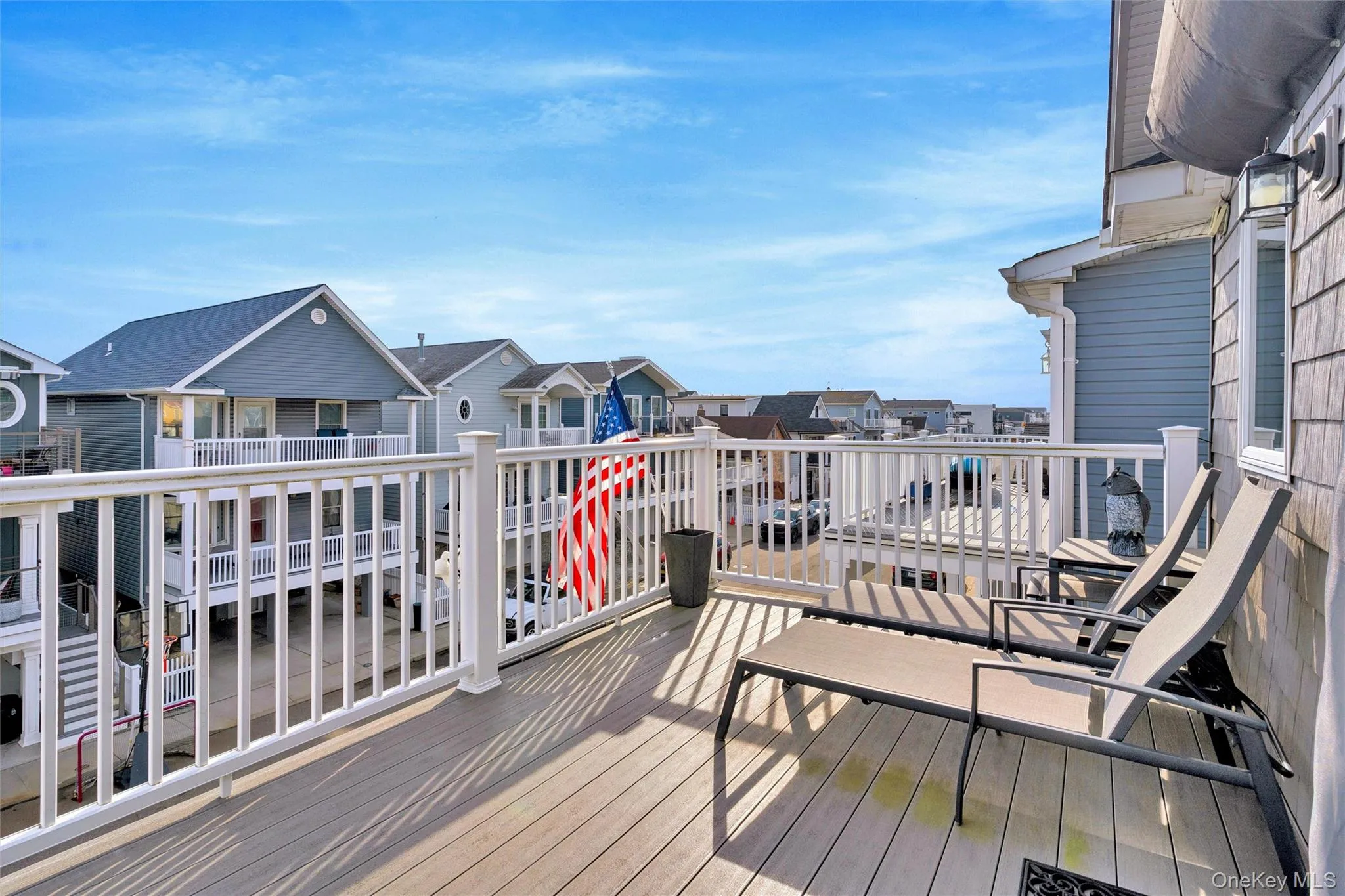 Deck featuring a residential view Deck featuring a residential view