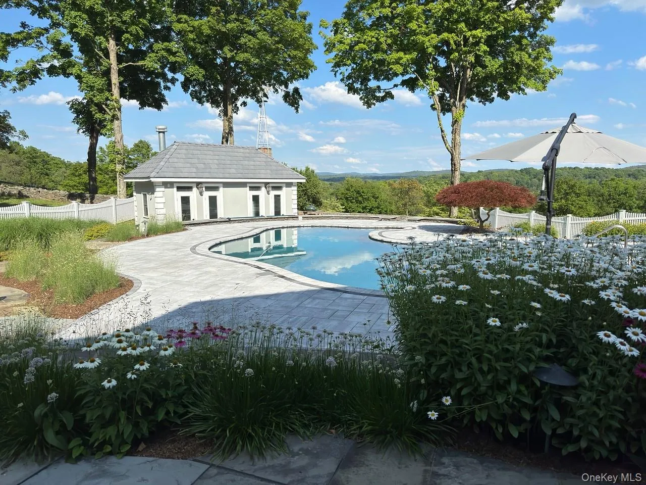 Pool and pool house Pool and pool house