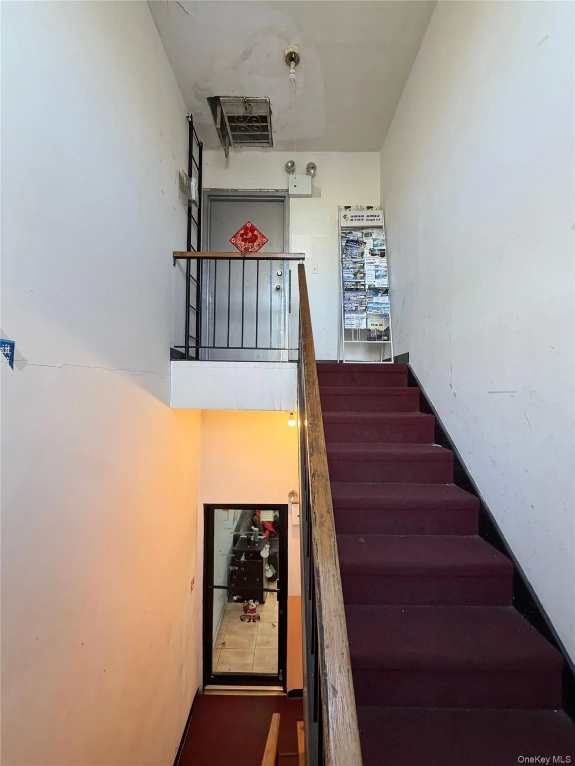 View of stairs View of stairs