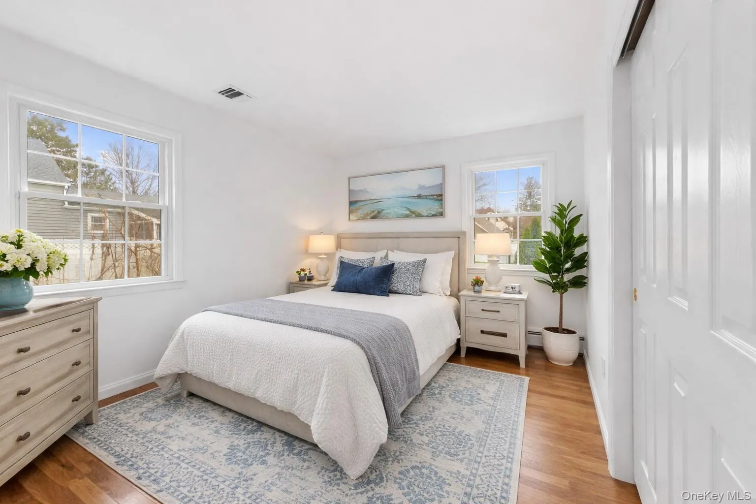 Bedroom #1 virtually staged with furniture Bedroom #1 virtually staged with furniture