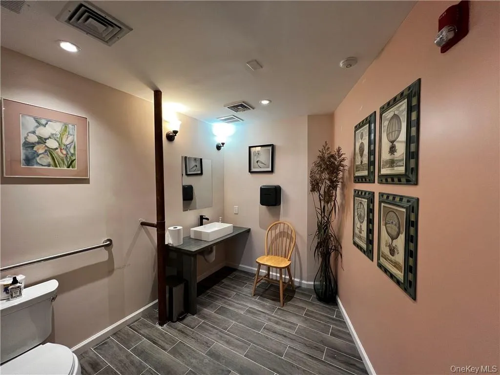 Bathroom within this office space Bathroom within this office space
