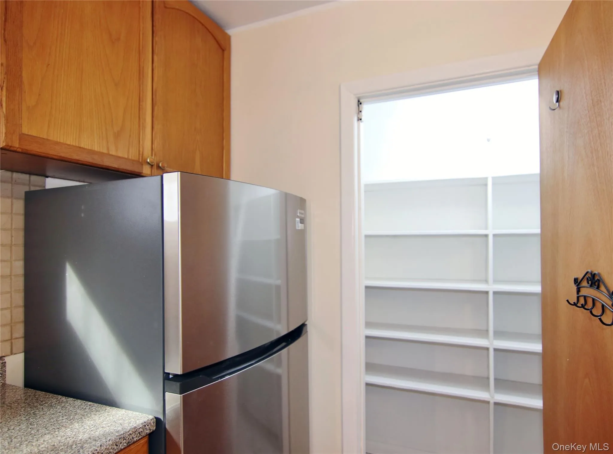 Pantry Closet with overhead light Pantry Closet with overhead light