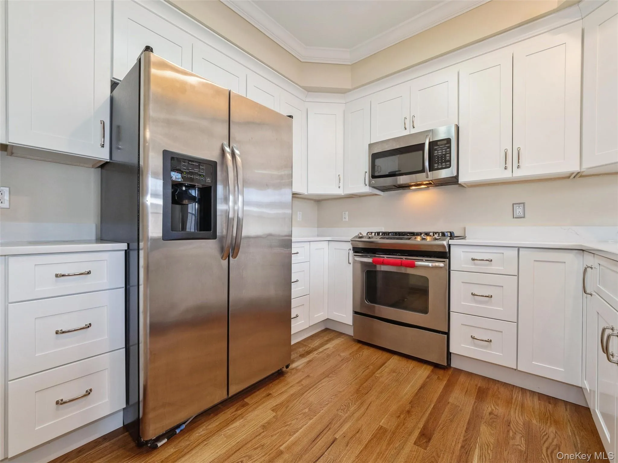 Lots of new kitchen cabinets, marble counters Lots of new kitchen cabinets, marble counters