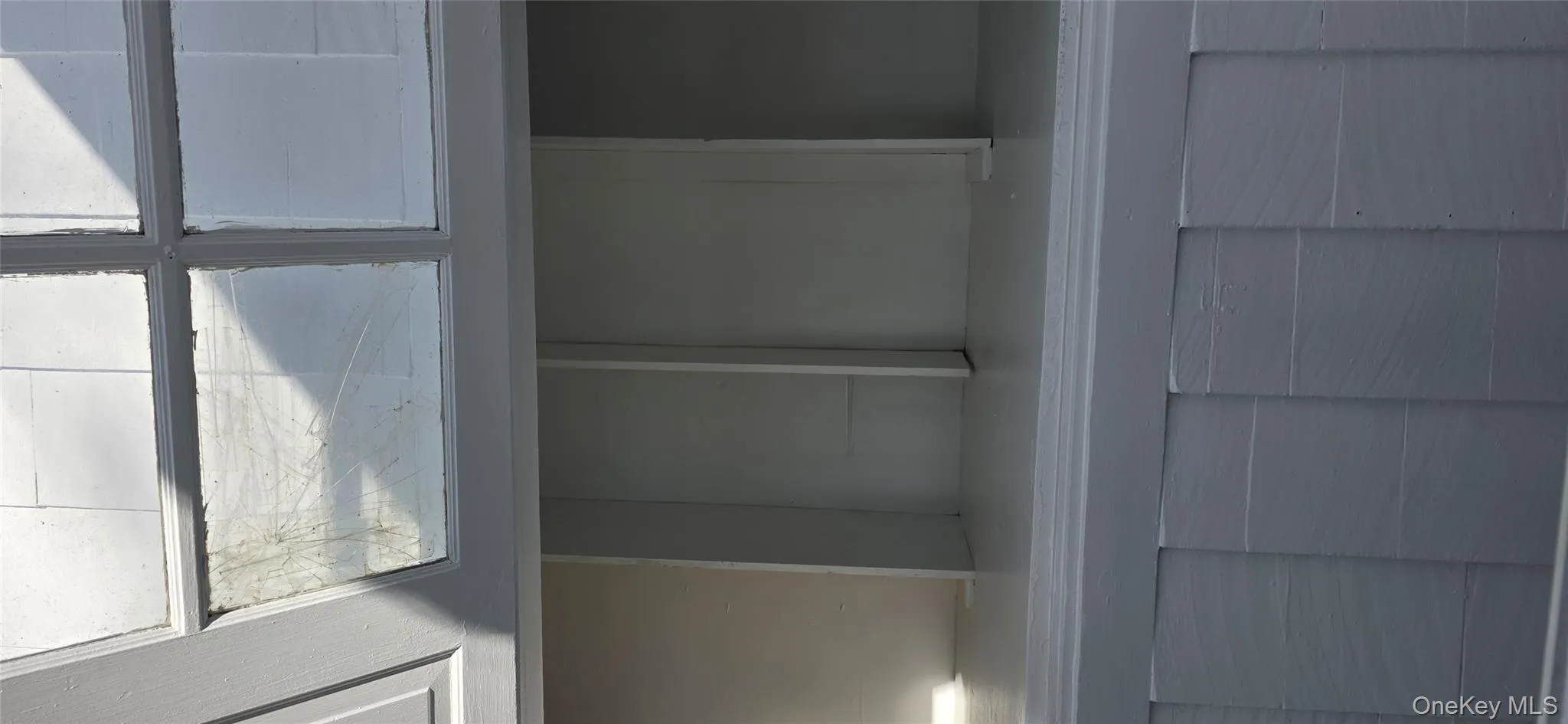 Closet from deck Closet from deck