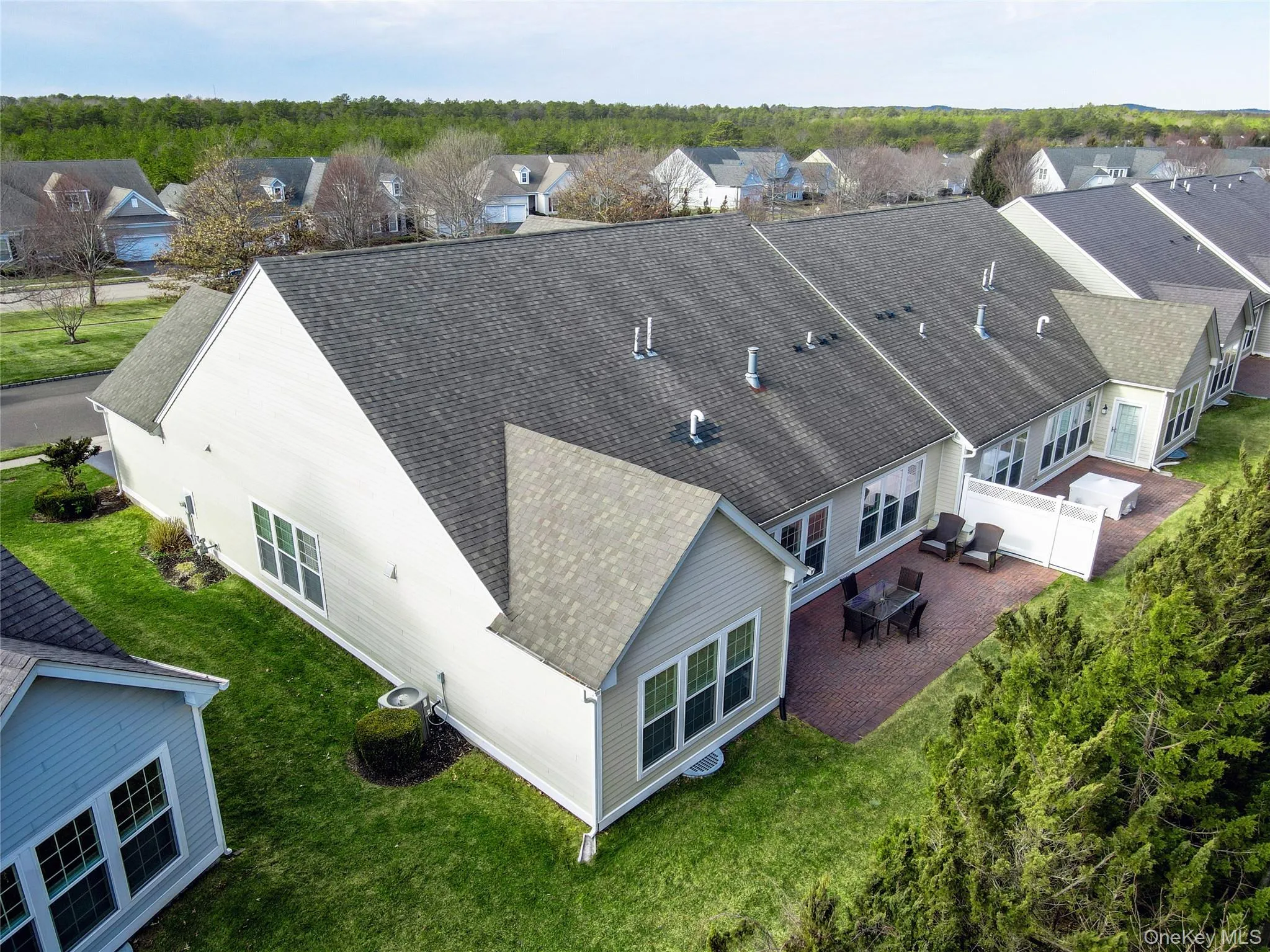 Aerial view showing your private yard. Aerial view showing your private yard.