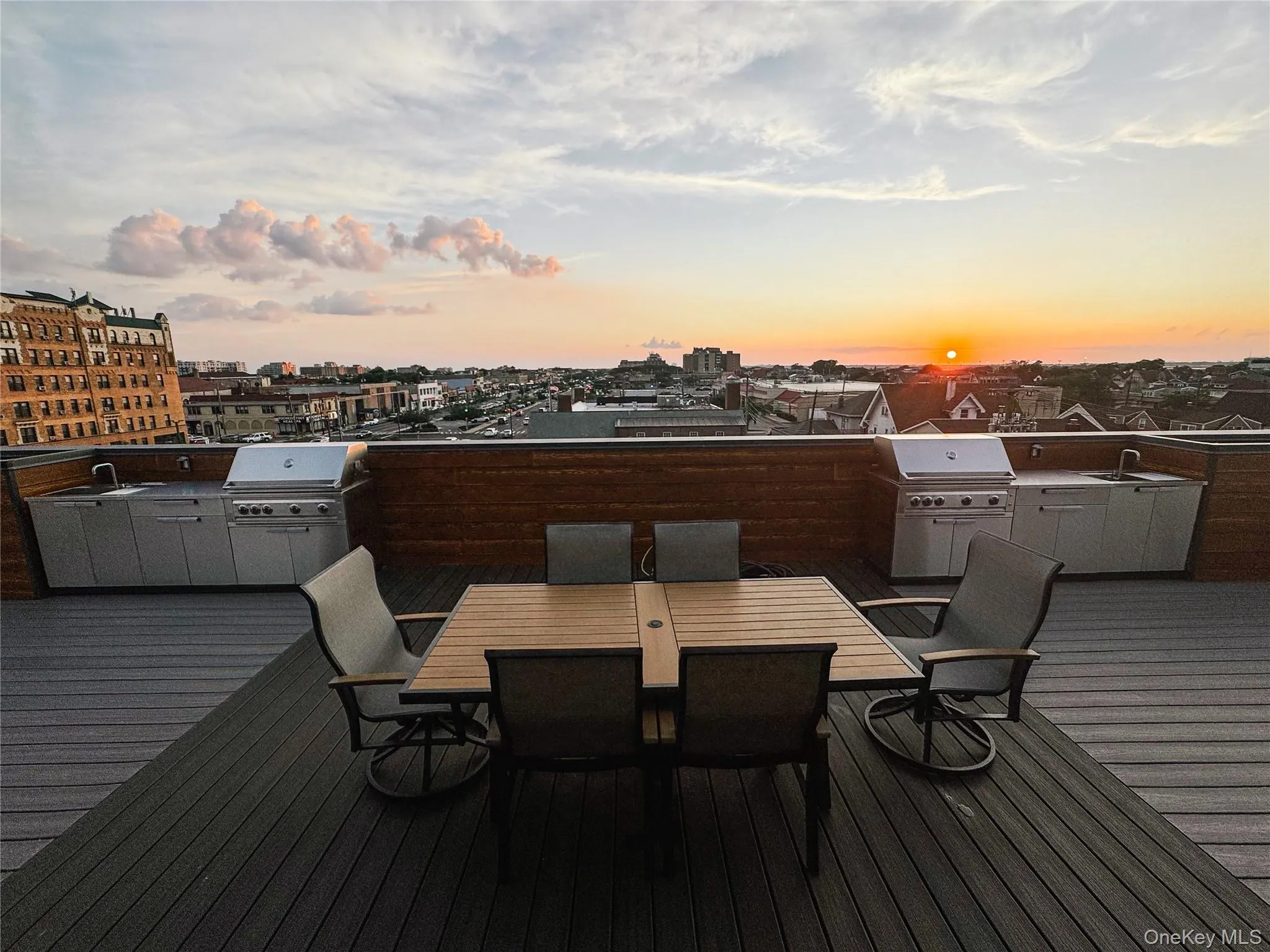 BBQ and outdoor dining area BBQ and outdoor dining area