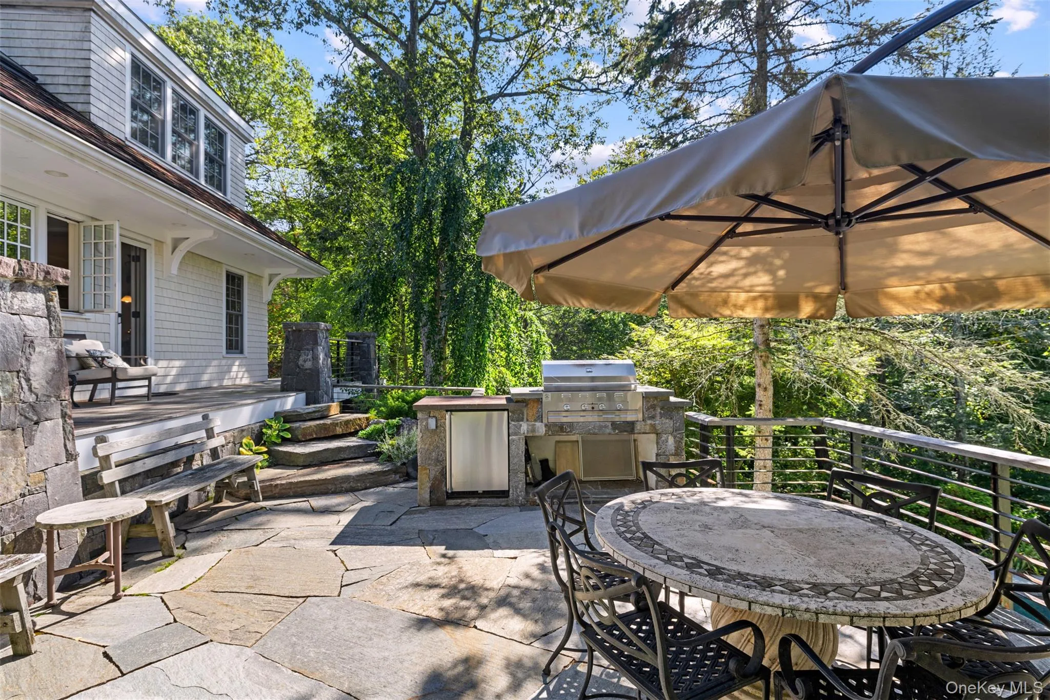 upper patio off kitchen upper patio off kitchen
