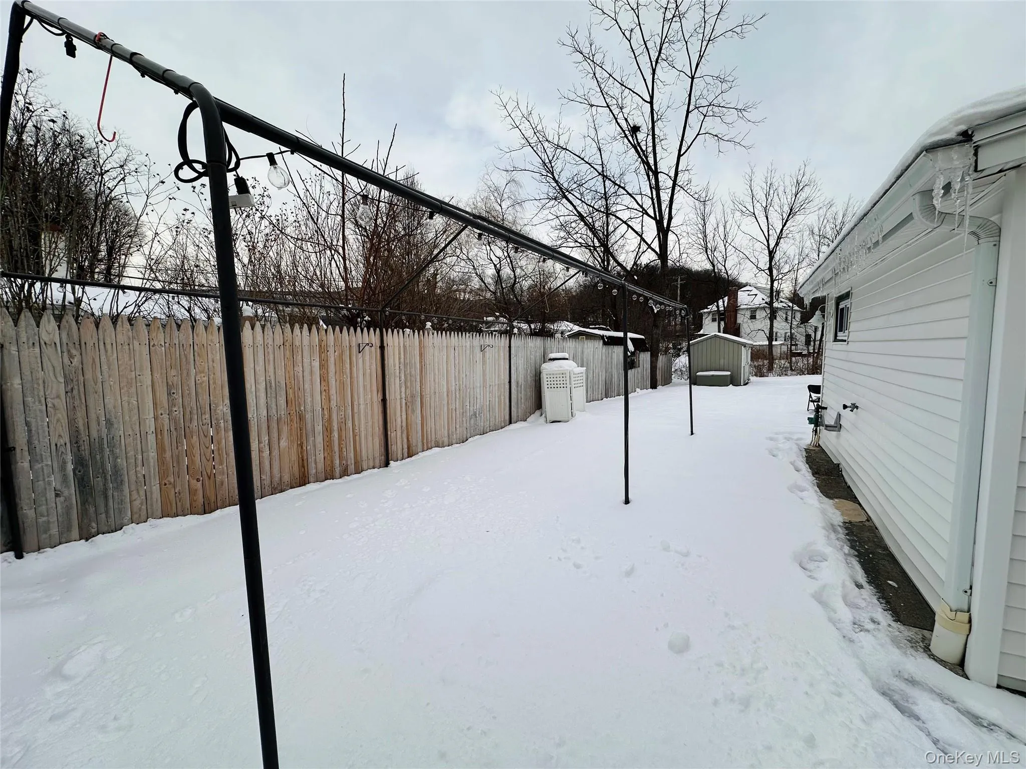 Backyard area Backyard area