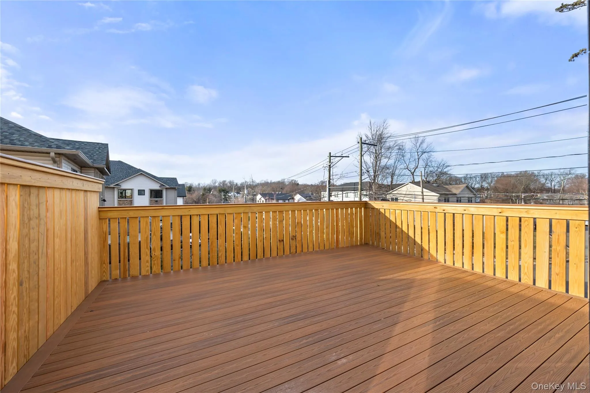 Oversized trex porch Oversized trex porch
