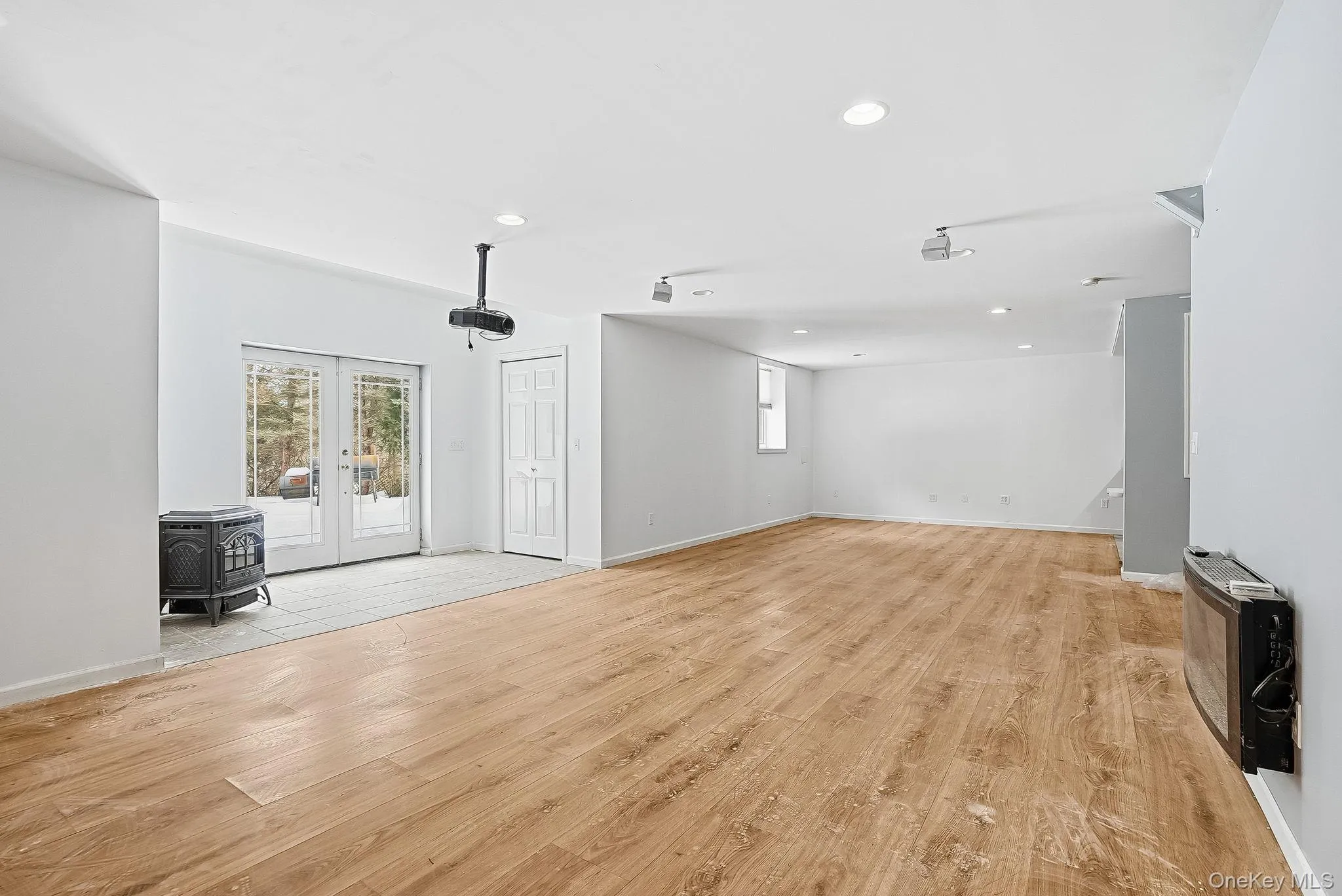 Finished basement Finished basement