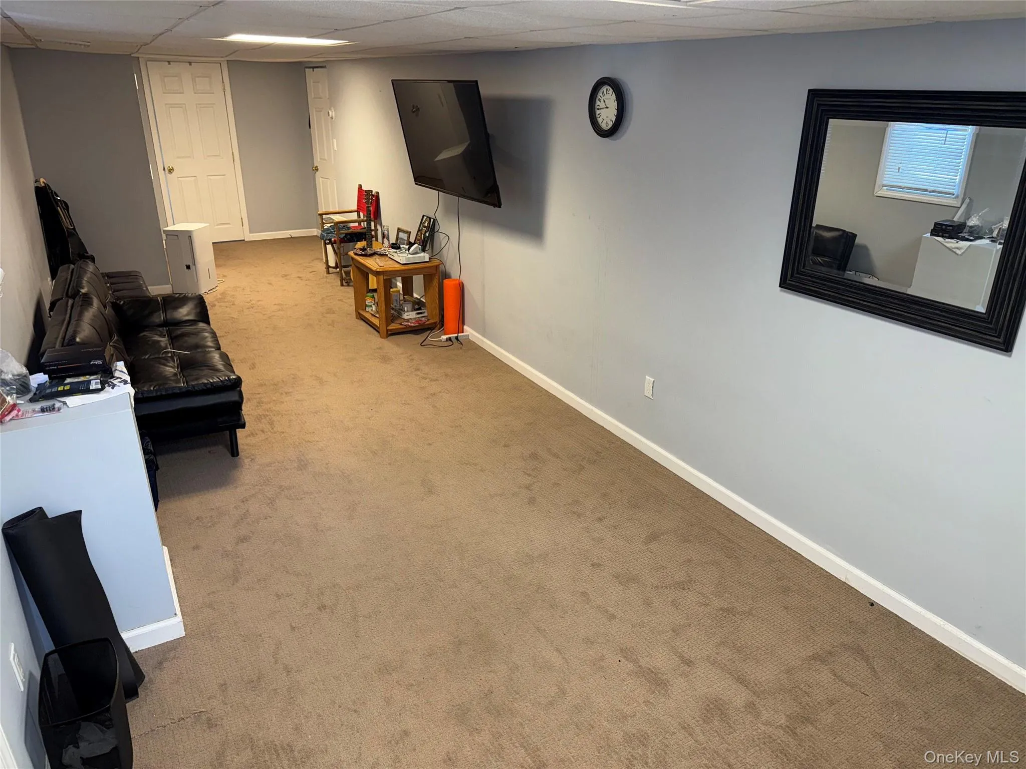 First floor side entry into den area First floor side entry into den area