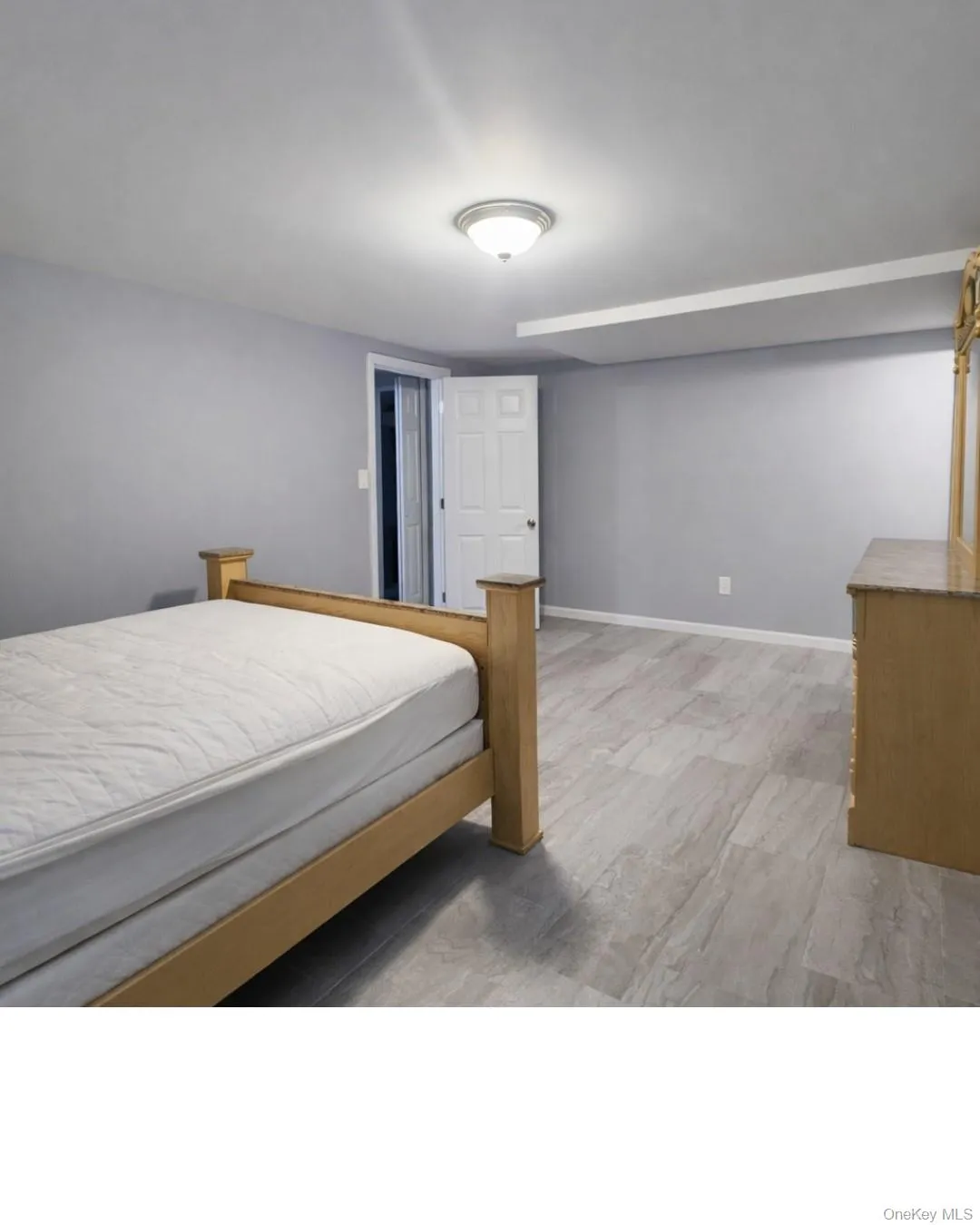 Bedroom with baseboards Bedroom with baseboards