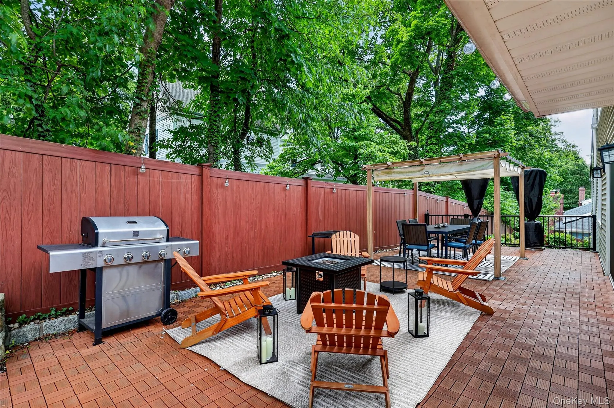 Back patio Back patio