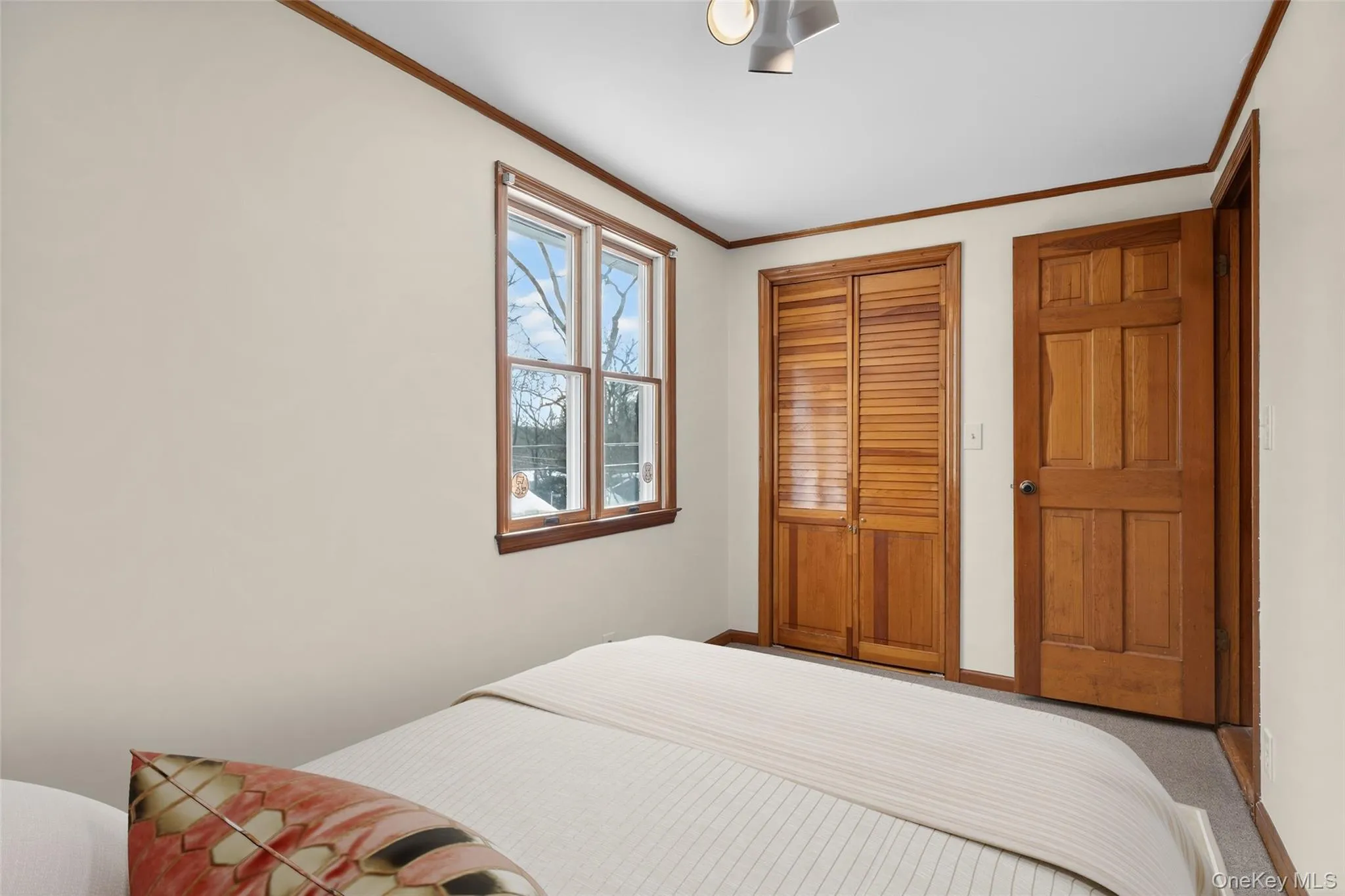 Virtually staged bedroom Virtually staged bedroom