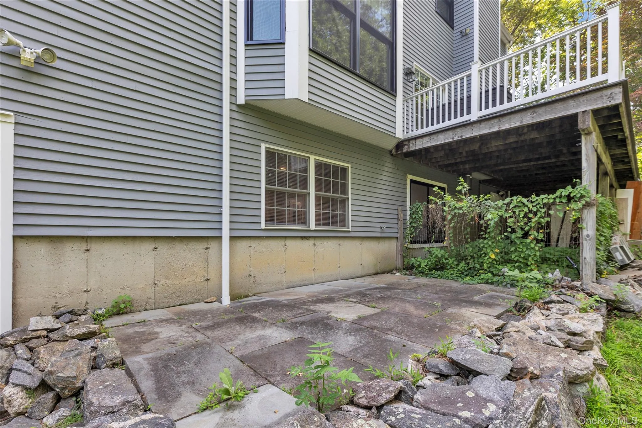 Private patio area. Private patio area.