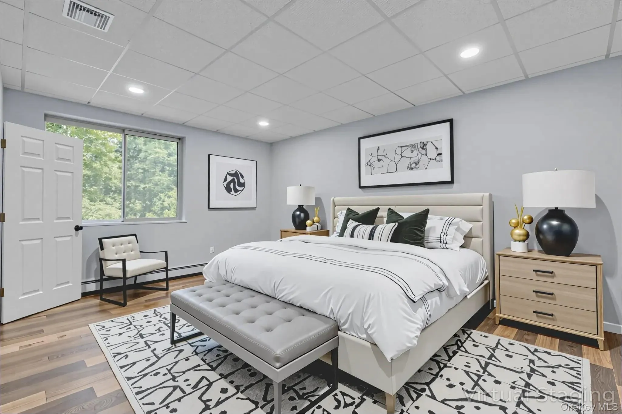 Virtually Staged Bedroom Virtually Staged Bedroom