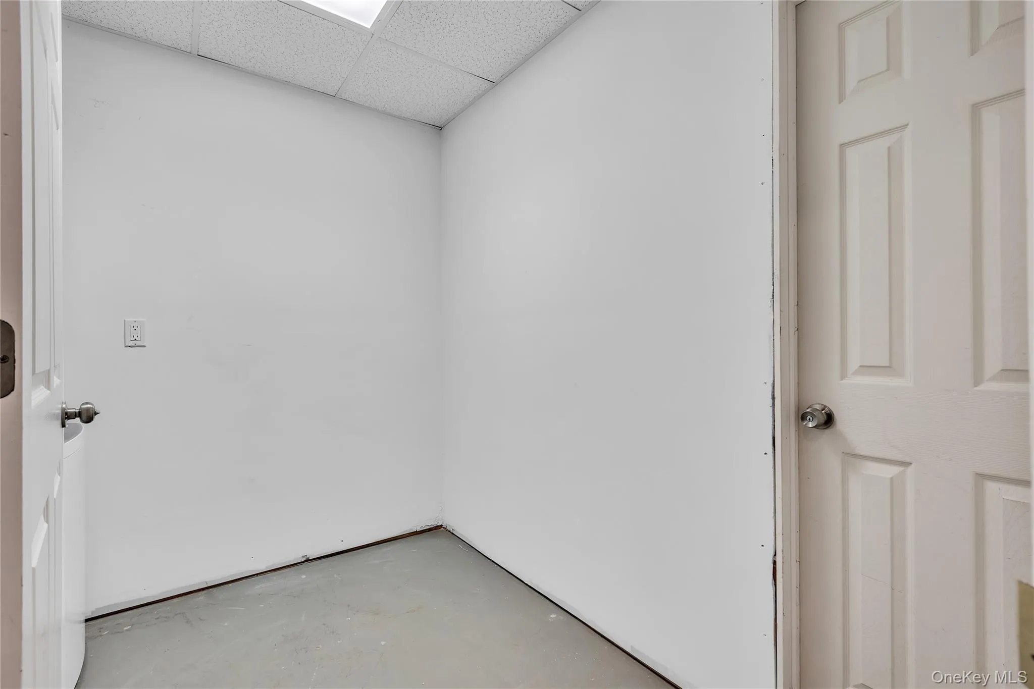 Storage area within the laundry room Storage area within the laundry room