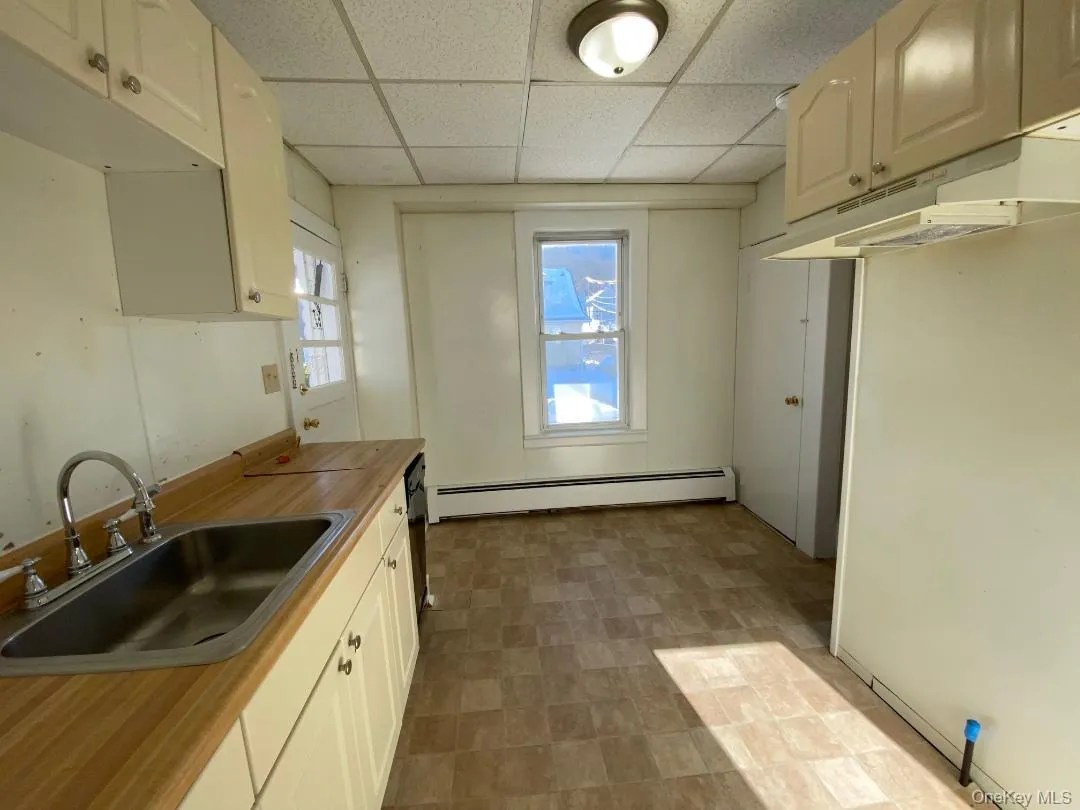 The eat in kitchen has room for a small table - a new refrigerator and gas range will be installed The eat in kitchen has room for a small table - a new refrigerator and gas range will be installed