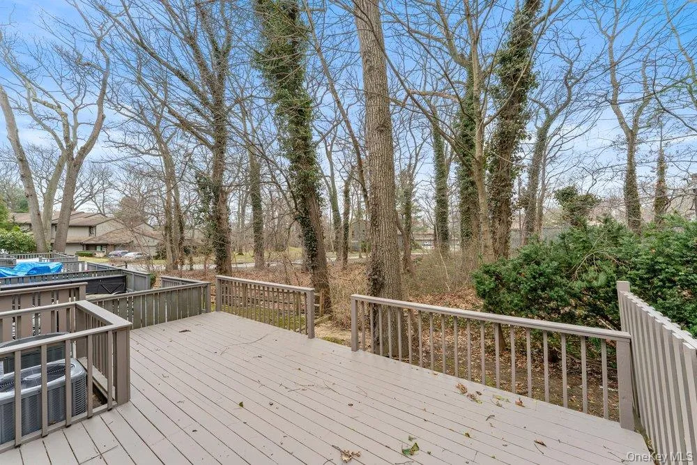 View of wooden terrace View of wooden terrace