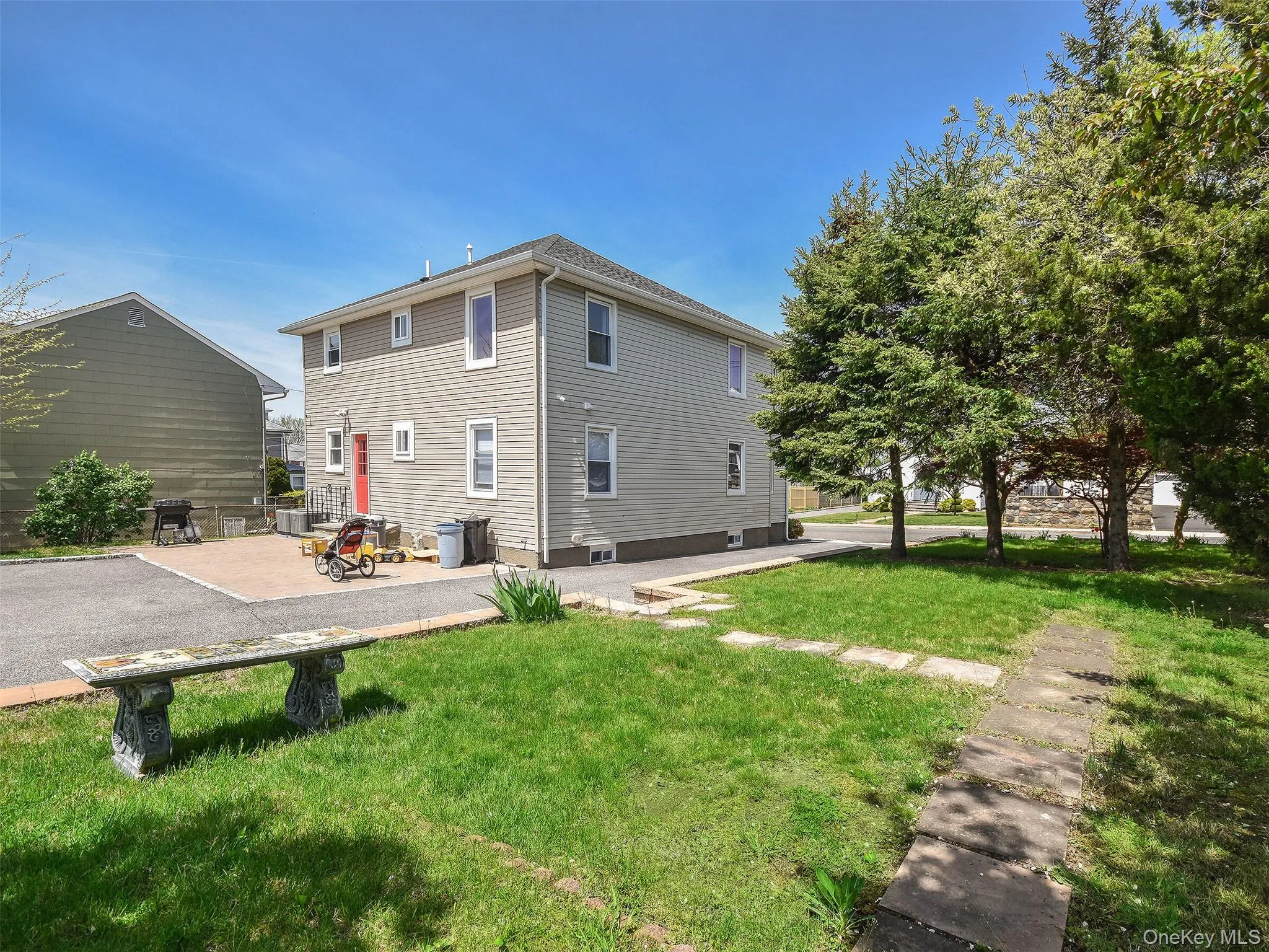 Back yard view Back yard view