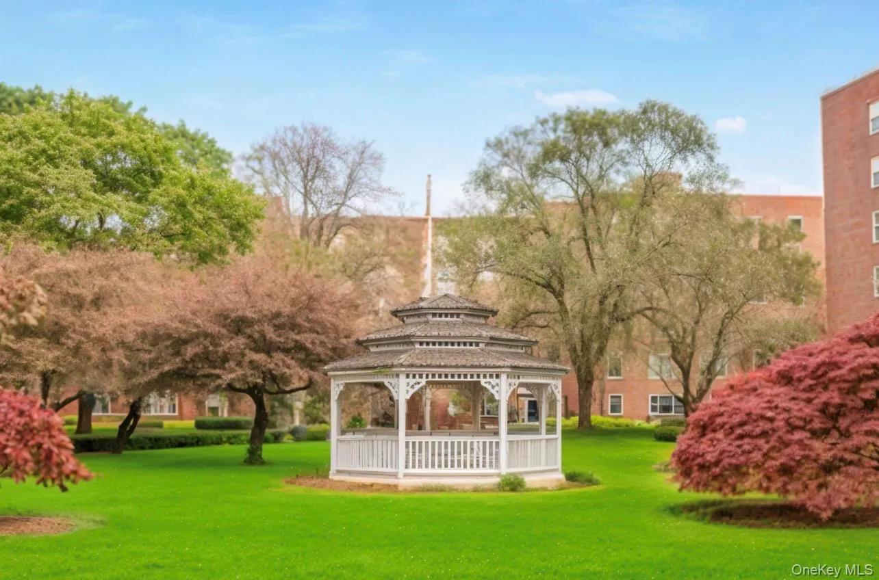 View of community featuring a gazebo and a lawn View of community featuring a gazebo and a lawn