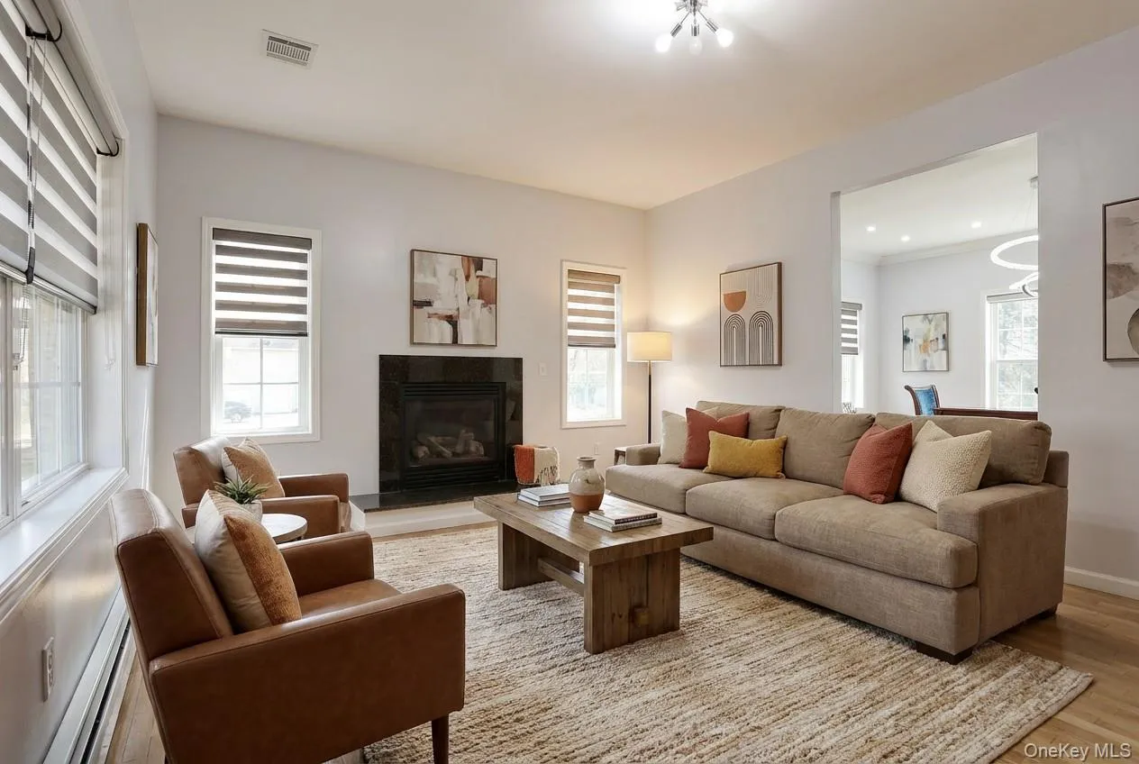 *Virtually staged family room* *Virtually staged family room*
