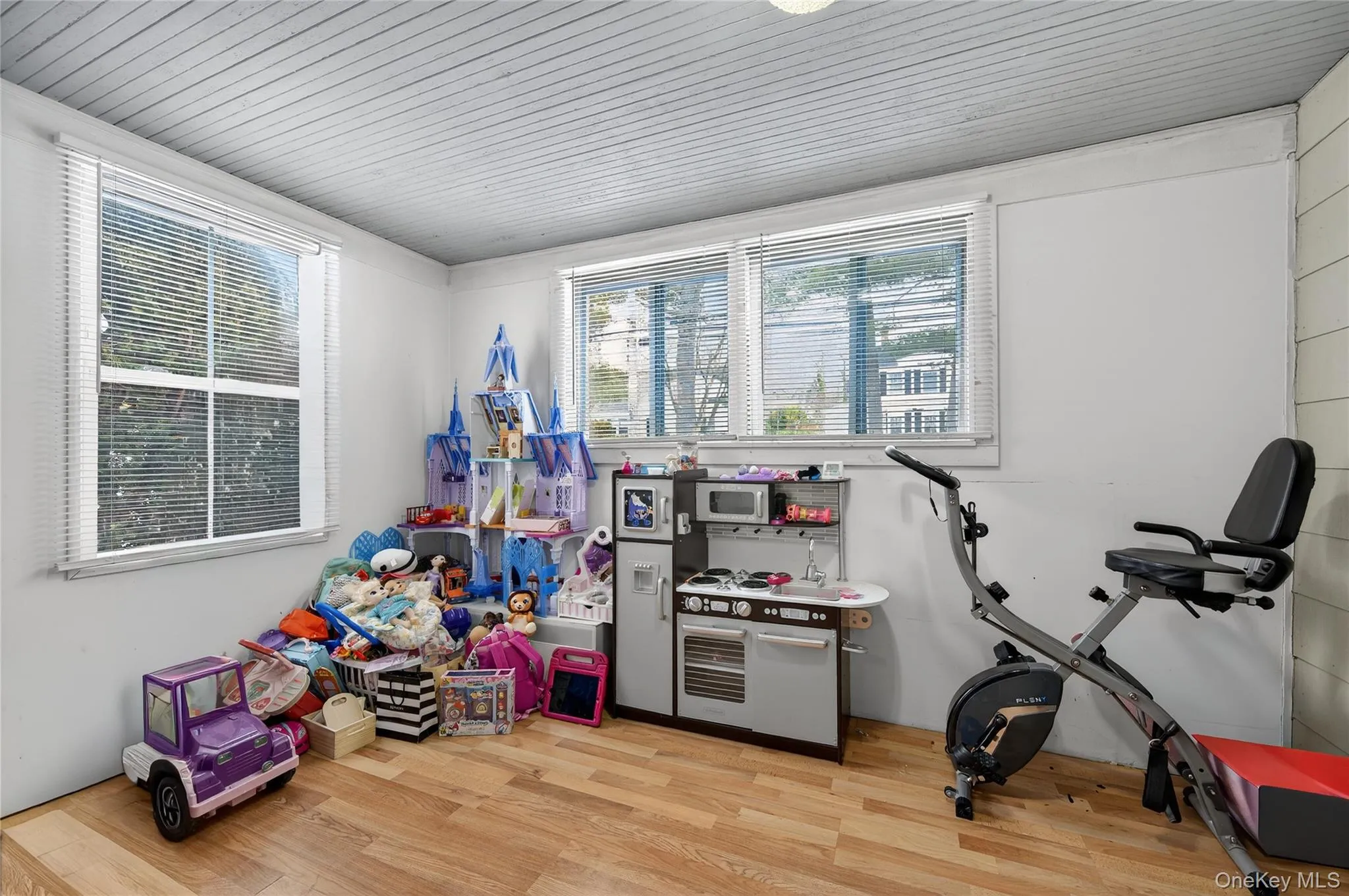 Perfect playroom or great office space. Perfect playroom or great office space.