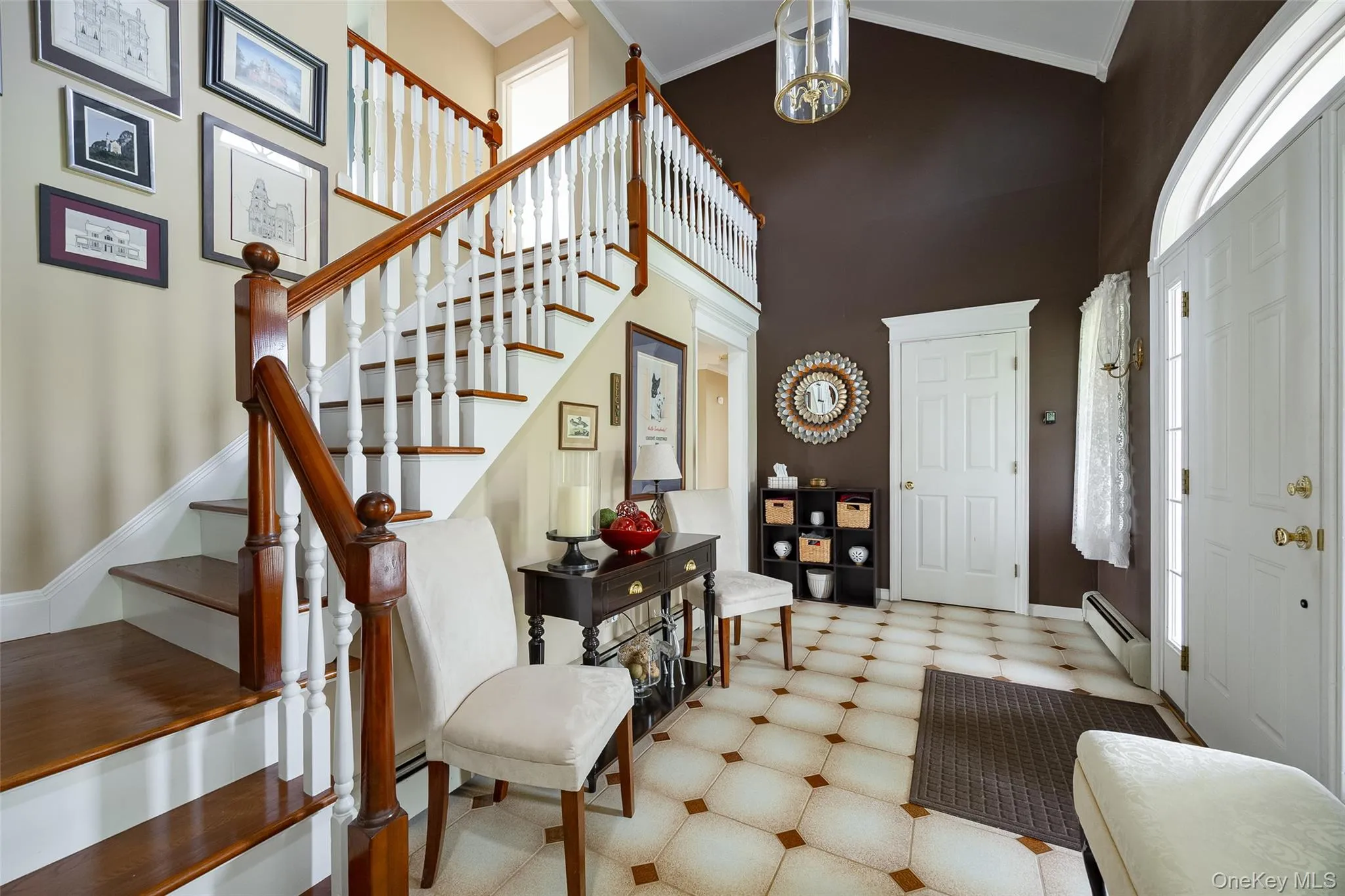 Natural light filled foyer Natural light filled foyer