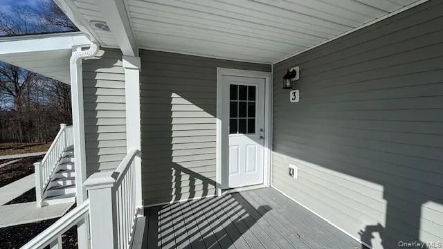 View of entrance to property View of entrance to property