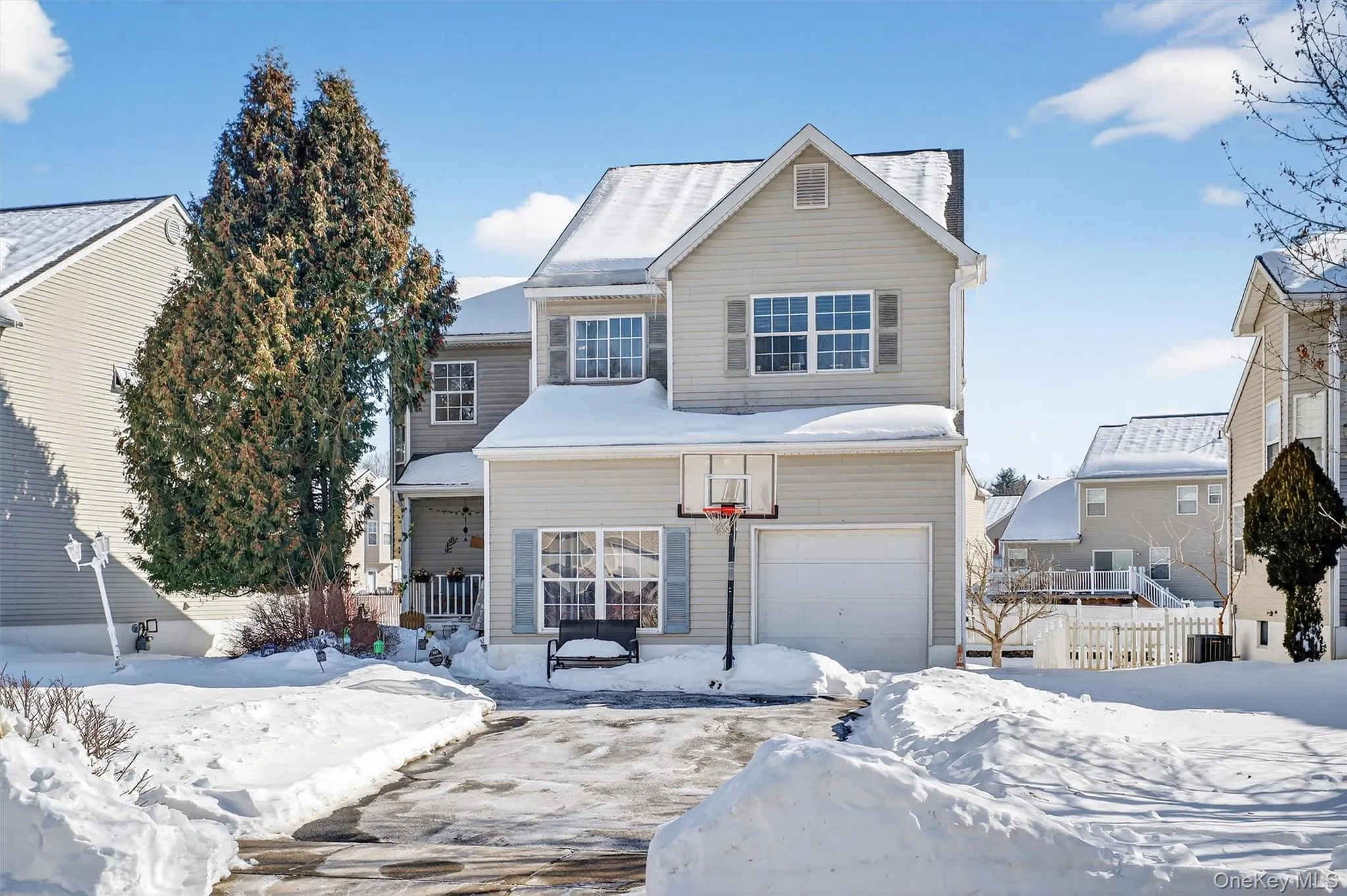 Traditional-style house with an attached garage Traditional-style house with an attached garage