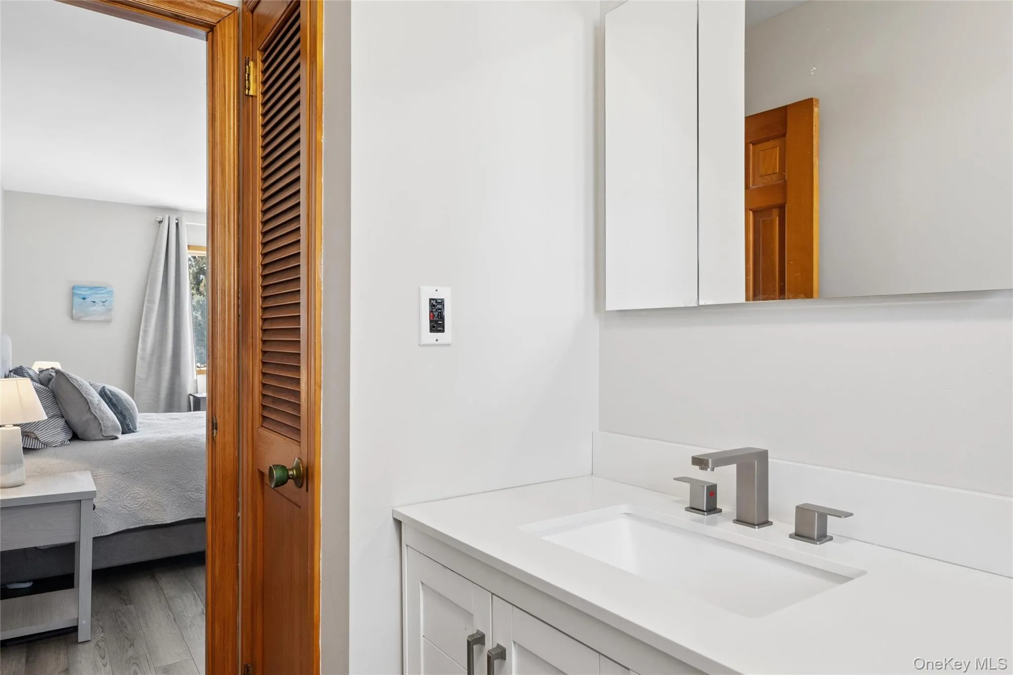 facing out from bath to bedroom facing out from bath to bedroom
