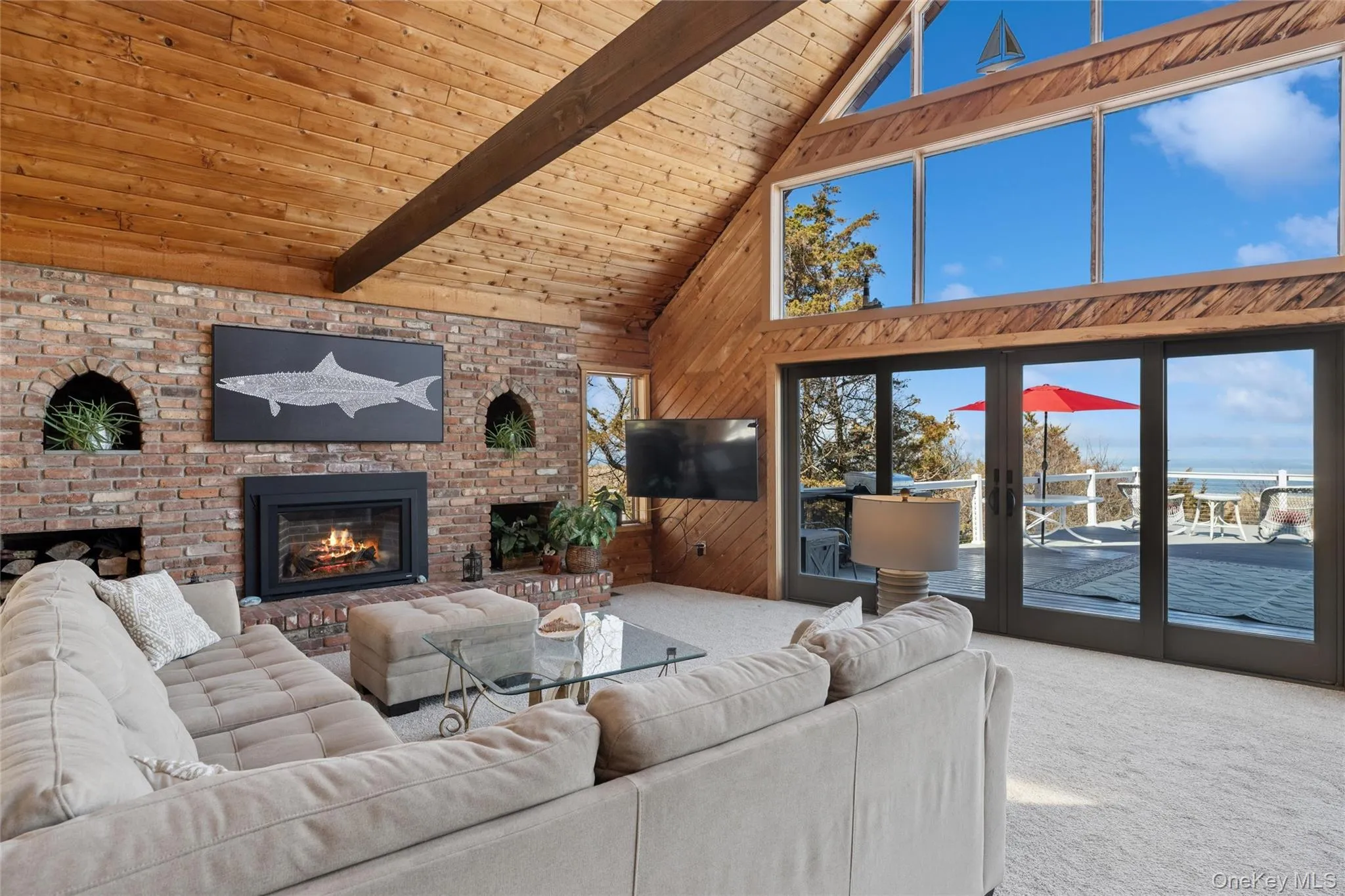 access to deck access to deck