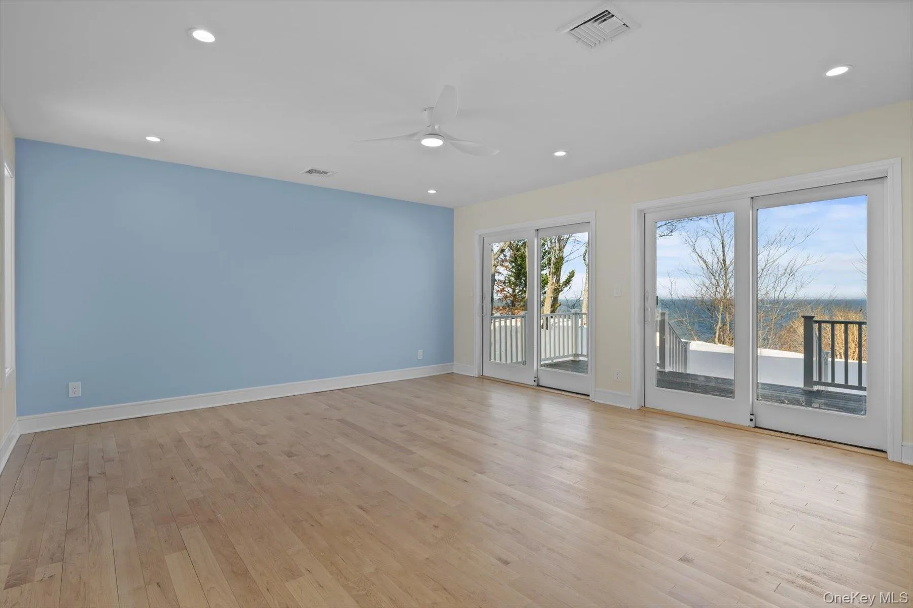 1st Floor Master Bedroom with Sliders to waterfront deck and spectacular views to wake up to each morning 1st Floor Master Bedroom with Sliders to waterfront deck and spectacular views to wake up to each morning