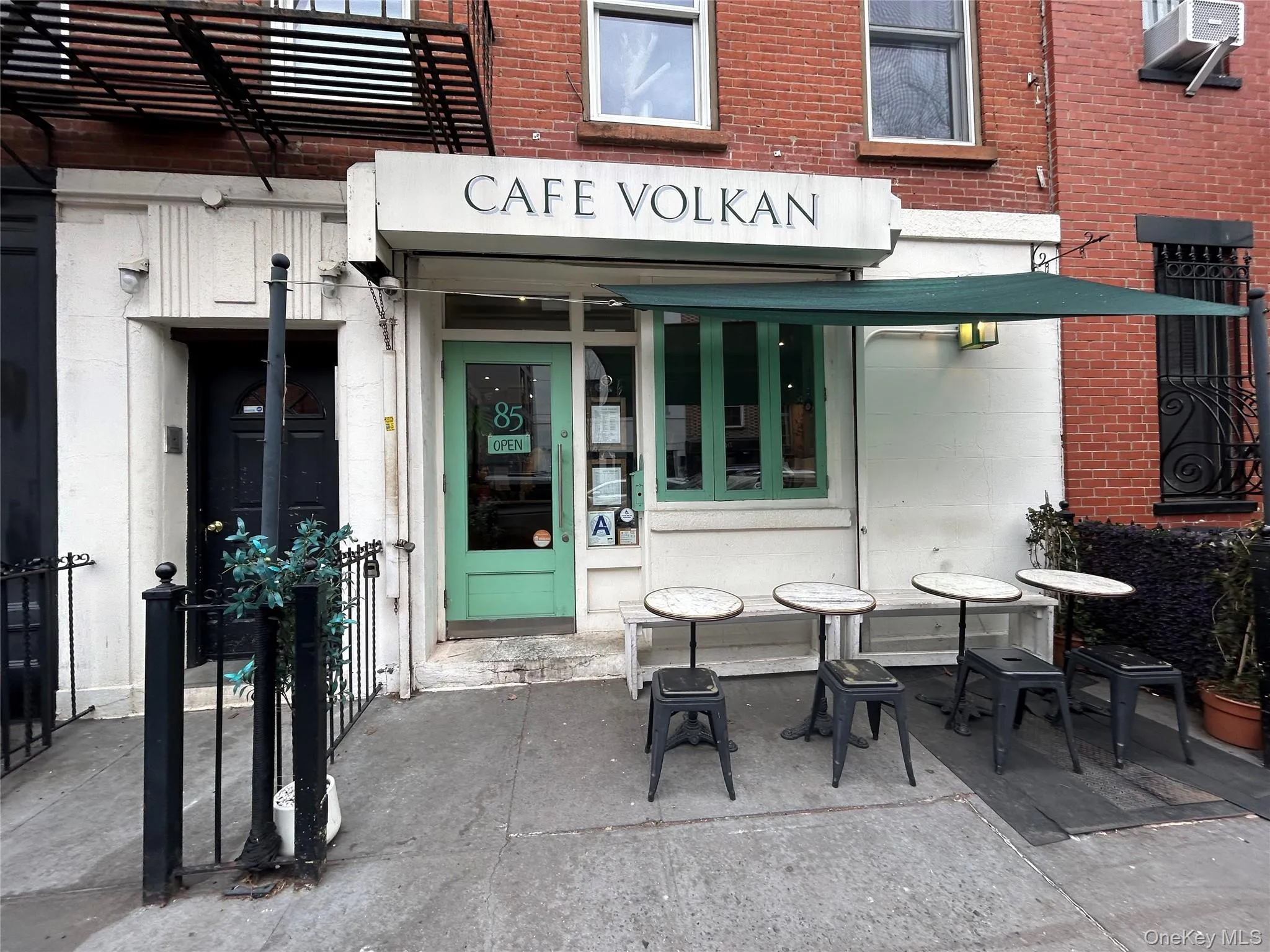 Cafe Volkan down the block. Cafe Volkan down the block.