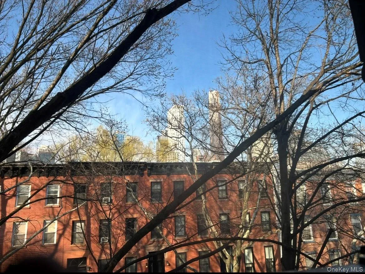 View from living room. View from living room.
