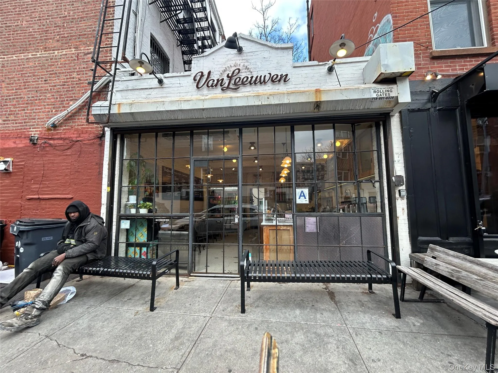 Van Leeuwen down the block. Van Leeuwen down the block.